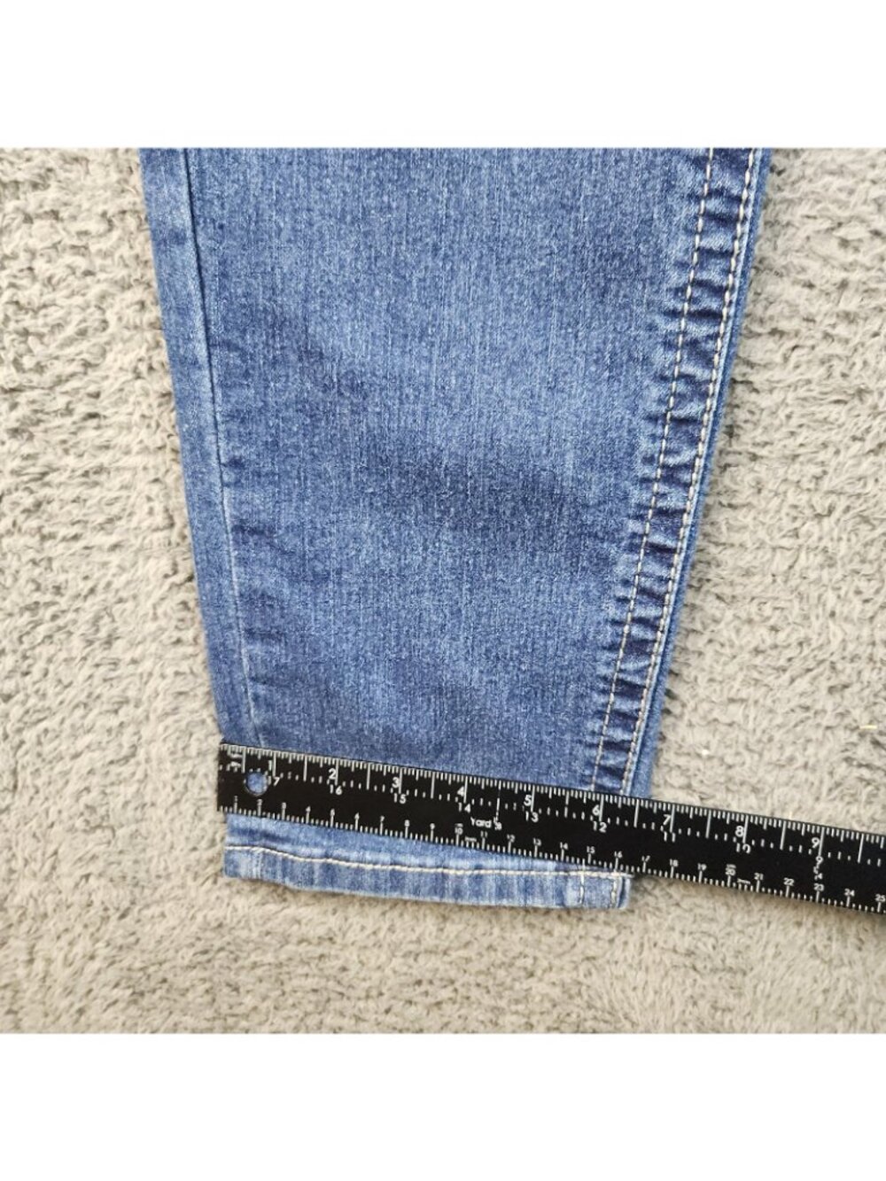 Vigoss VGS Jeans Women's 14 Skinny Ankle Jeans Embroidered Embellished Stretch - Picture 5 of 12